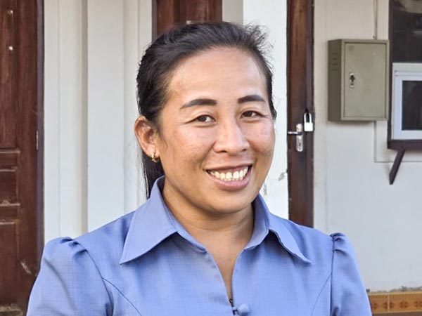 Portrait der laotischen Ärztin Dr. Bouala Dr. Bouala