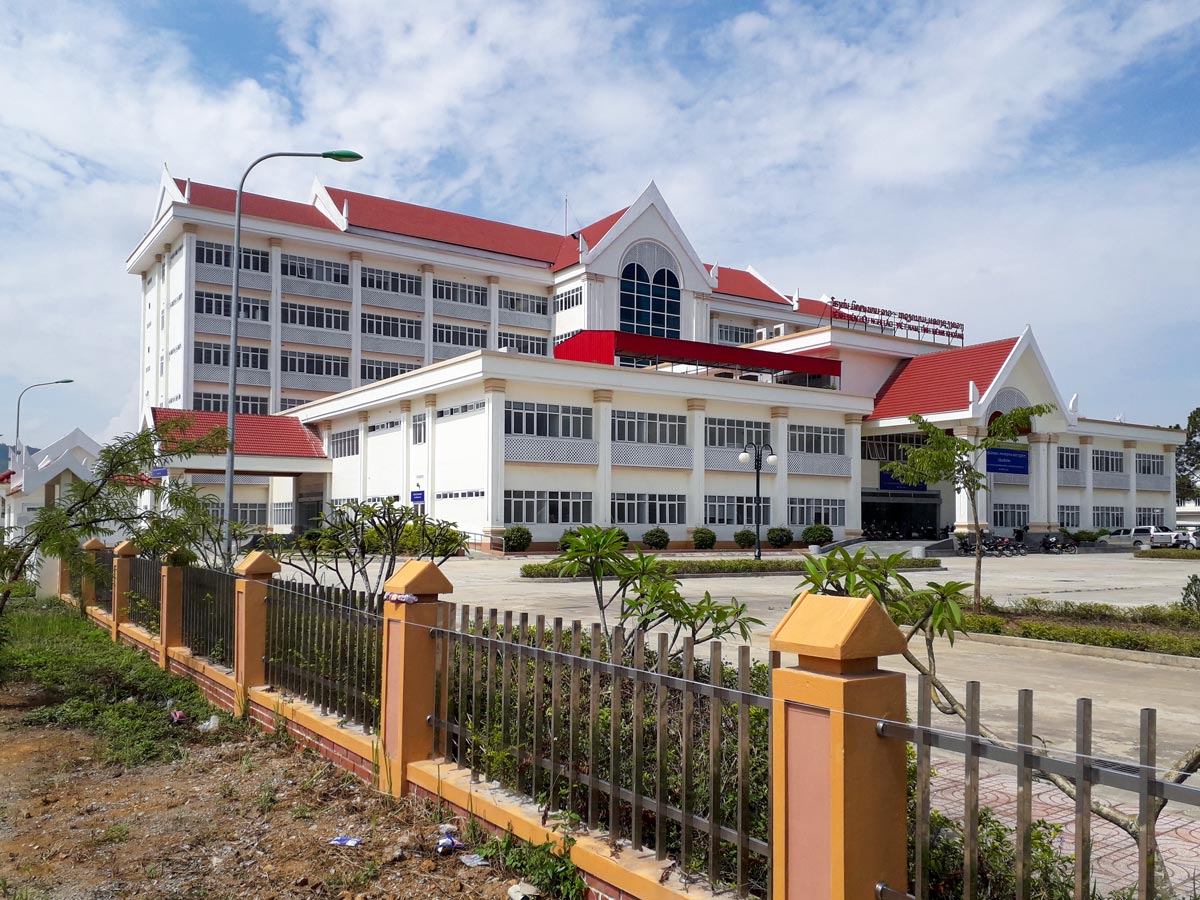 The new Xieng Khouang provincial hospital