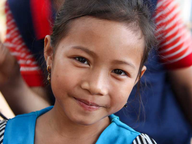 Girl in Laos
